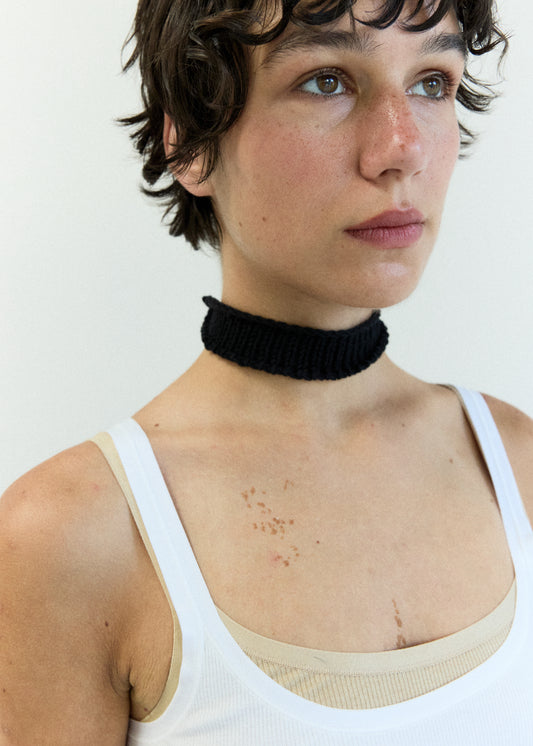 Carmen choker / Ink black