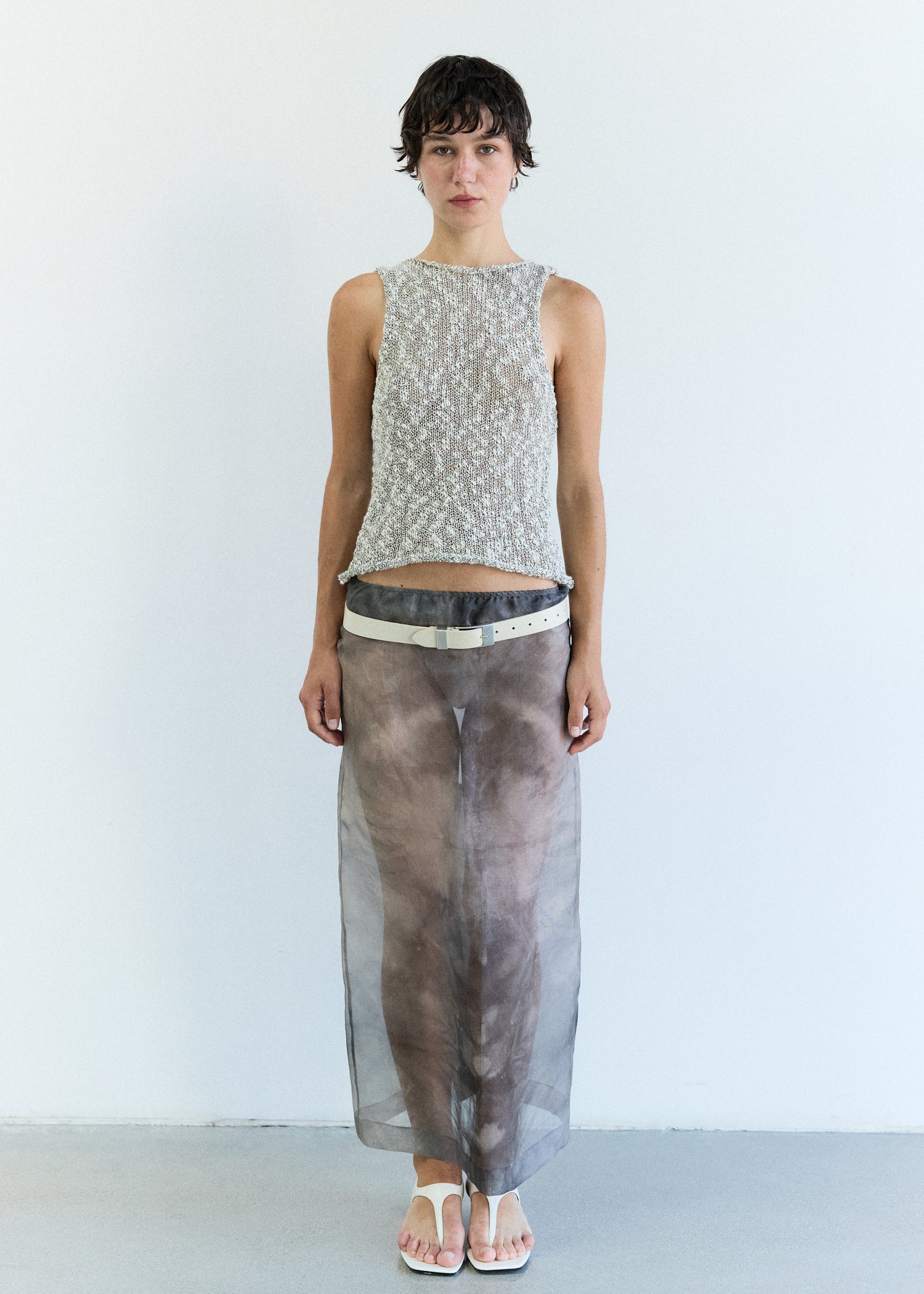 Carol tank top / warm shadow