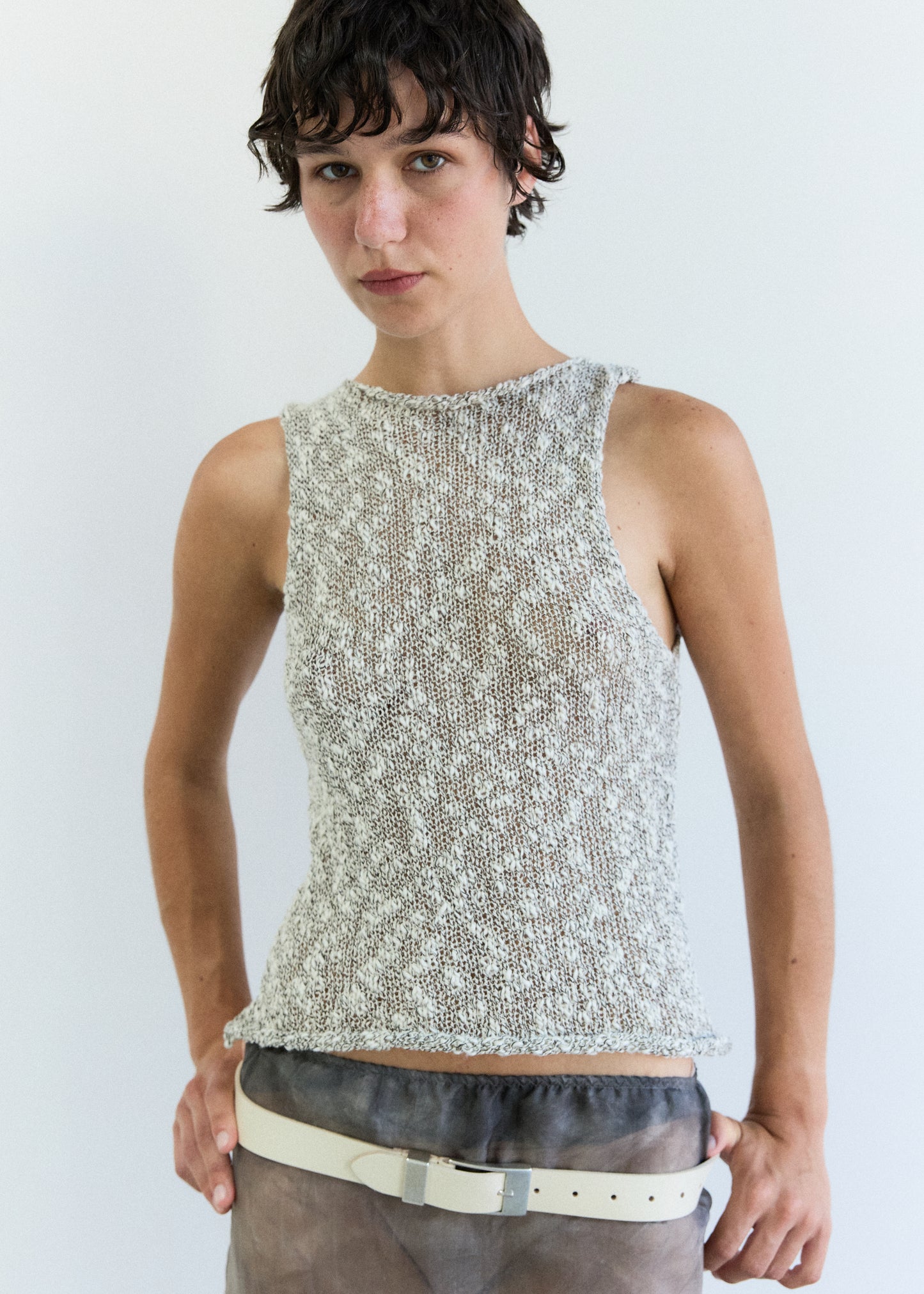 Carol tank top / warm shadow